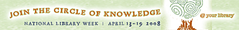 National Library Week Logo
